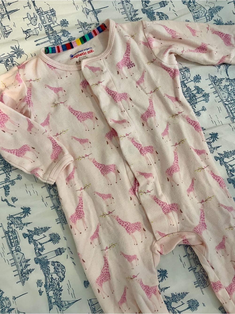 Magnetic Me Organic Cotton Footie